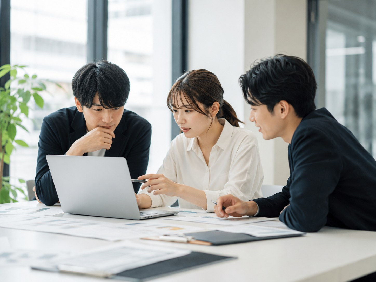 企画を話し合うチームの活動イメージ
